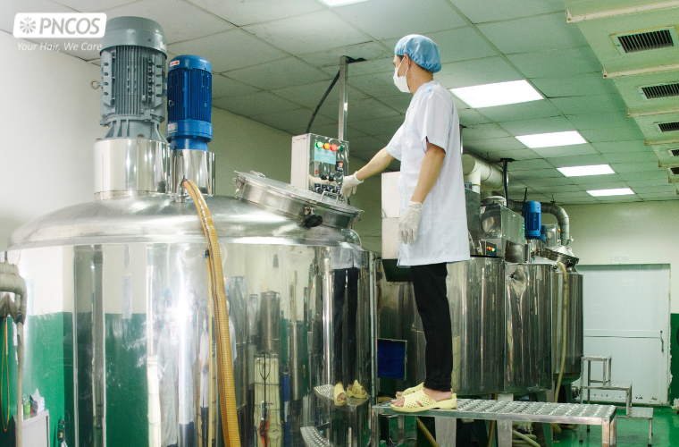Quá trình QC tại nhà máy PNCOS