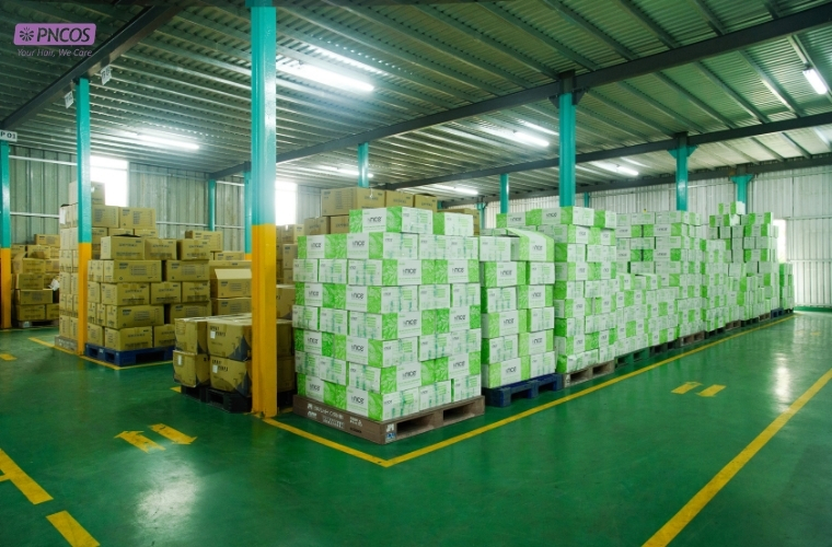 Kho hàng Phương Nghi được thiết kế thông minh giúp việc vận chuyển nhanh và chính xác