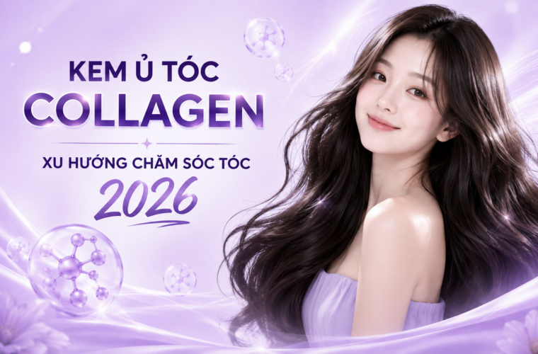 Kem ủ tóc collagen xu hướng chăm sóc tóc 2026