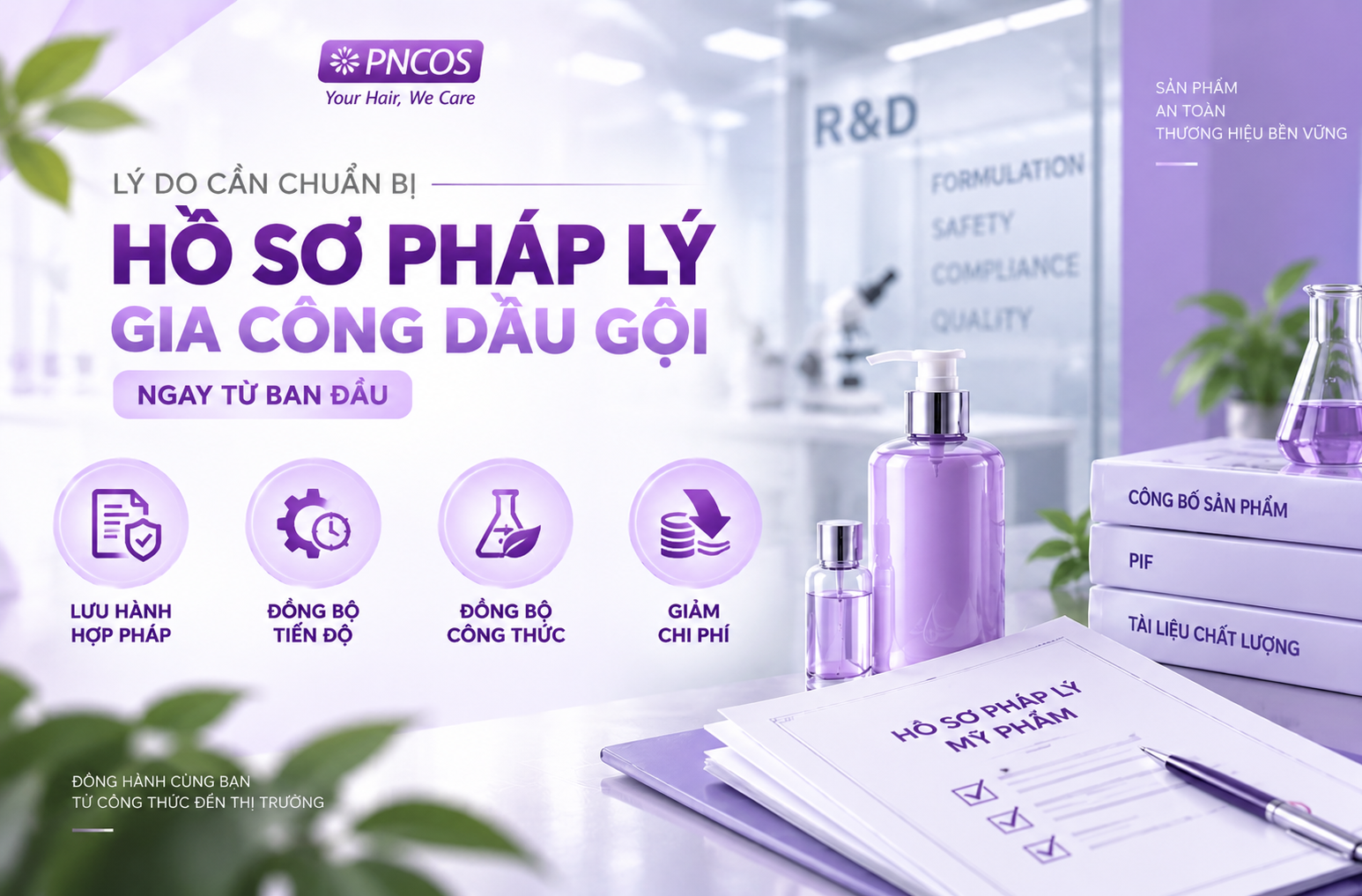 Lý do cần chuẩn bị hồ sơ pháp lý gia công dầu gội 