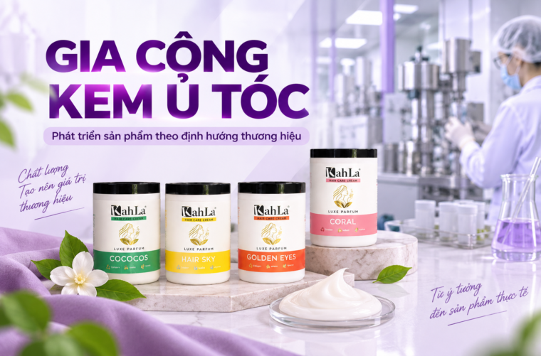 Đơn vị gia công kem ủ tóc uy tín hiện nay